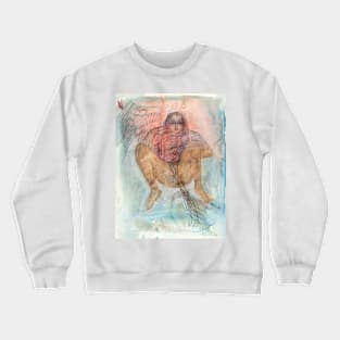 Witch's Sabbath (Sabbat) (1890) by Auguste Rodin Crewneck Sweatshirt